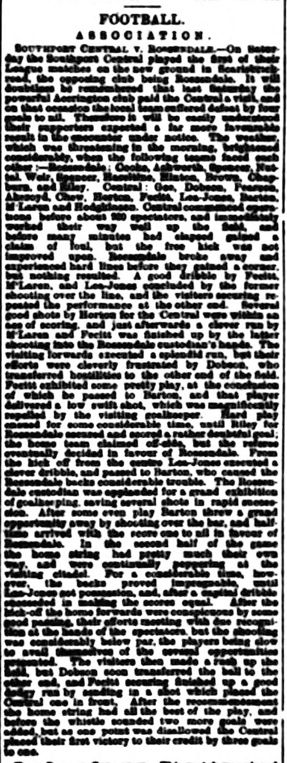 Southport Visiter - Tuesday 17 September 1889