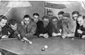 Relaxation prior to the Bristol Cup Tie - Dec 9, 1936